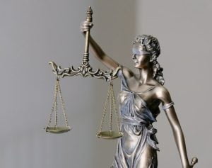 Decorative image: Lady justice with blindfold and scales. Nashville Criminal Defense Attorney Carla Grebert, Nashville DUI Lawyer